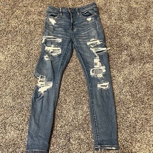 American Eagle ripped jeans